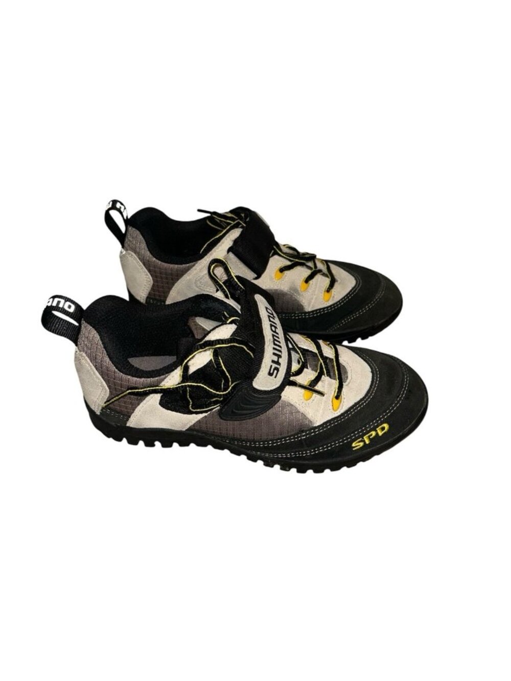 Shimano. SPD Brown Cycling Athletic Lace Up Sporty Sneakers Size 5